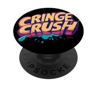 Incroyable emblème Cringe Crush pour Un Look Amusant PopSockets PopGrip Adhésif