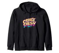 Incroyable emblème Cringe Crush pour Un Look Amusant Sweat à Capuche