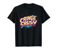 Incroyable emblème Cringe Crush pour un look amusant T-Shirt