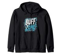 Incroyable emblème Graphique Buff Zone Sweat à Capuche