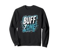 Incroyable emblème Graphique Buff Zone Sweatshirt