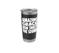 Incroyable grâce, comme le son est doux Gobelet isotherme en acier inoxydable double paroi