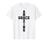 Incroyable Grace Cross T-Shirt Graphique avec Valeur