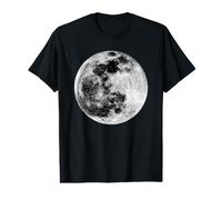Incroyable Graphique Pleine Lune pour Les Fans de l'espace et de la Science T-Shirt Graphique avec Valeur
