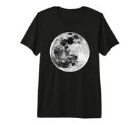 Incroyable Graphique Pleine Lune pour Les Fans de l'espace et de la Science T-Shirt Haut de Gamme