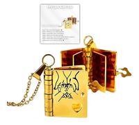 Incroyable médaillon avec message caché pour ma fille - Pendentif en forme de cœur réglable de la part de maman et papa, 7.0*5.0*2.0