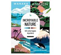 Incroyable nature - 40 coloriages mystère