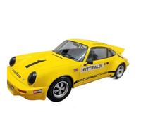 Incroyable Réplique De Véhicule Moulé sous Pression 1 18 pour Le Modèle Porsche 911 Carrera RSR en Six Couleurs Jouets Non RC(Yellow)