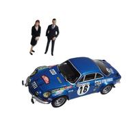 Incroyable Réplique De Voiture De Course en Alliage Moulé sous Pression IXO 1 43 pour Alpine Renault #18 1973 avec Figurine Jouets Non RC