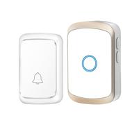 Incroyable sonnette sans fil, sonnette de maison, volume réglable, sonnette résistante aux intempéries pour assurer un service ininterrompu, indicateur fiable pour les hôpitaux et les jardins