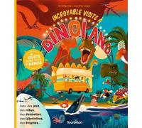 Incroyable visite à Dinoland - Hervé Eparvier - Tourbillon - cartonné - Livre-jeu