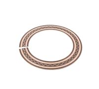 Incrustation Rosace Guitare Gxb16 90mm, Bois, Démontable | Pose Simple, Retrait sans Risque, pour Atelier Lutherie et Réparation, Semi Acoustique, Électrique