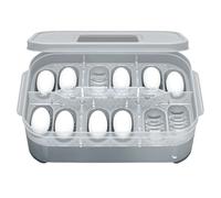Incubateur à œufs à 12 grilles - Élosion des œufs de poussins - Turneur automatique - Contrôle de l'humidité de la température - Multifonction - Cage à lézard ultra claire - Conteneur portable pour