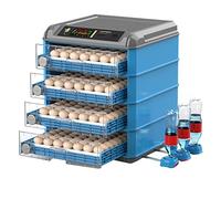 Incubateur à œufs automatique avec retourneur et contrôle de la température pour 128 à 500 œufs de poule, idéal pour éclosion de poulets, canards, oies et cailles
