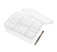 Incubateur à Œufs de Reptiles en Plastique Blanc à 16 Compartiments | Couvercle Très Transparent, Méthode Suspendue, Observation Facile, Nettoyage Pratique, Ventilation Améliorée, pour Tortues
