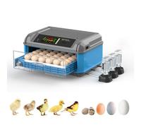 Incubateur automatique d'oeufs avec contrôle de la température et vue à 360 degrés pour éclosion de poulets, canards, oies, cailles - essentiel pour l'élevage de volailles