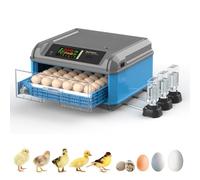 Incubateur automatique d'oeufs avec contrôle de la température et vue à 360 degrés pour éclosion de poulets, canards, oies, cailles - essentiel pour l'élevage de volailles