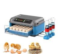 Incubateur Automatique D'œufs For Poulet Canard Caille Capacité 24-300 Couveuse Numérique For Volaille Avec Rotation Automatique Œufs Contrôle L'humidité Température Petite Ferme Domestique(30)