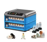 Incubateur automatique d'œufs pour 16 à 500 œufs 192/256/500 - Incubateur d'œufs automatique pour poulet, oies, canards, pigeons, cailles (taille : 128)