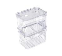 Incubateur d'aquarium pour petits poissons pour crevettes, séparateur d'écloserie en acrylique pour poissons-clowns