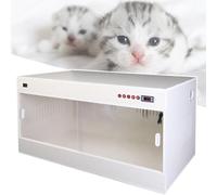 Incubateur de chiot avec chauffage pour animaux domestiques pour chiens, chats, chatons, toutes les créatures
