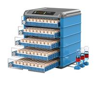 Incubateur d'œufs, 128-500 œufs de Poule Incubateur de Poussins entièrement Automatique avec tourneur d'œufs Automatique, incubateur à contrôle de température pour éclosion de Poulets,