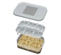 Incubateur d'œufs de reptile - Incubateur portable pour reptile, boîte d'élevage de lézards transparent, boîte à œufs d'urtle pour animaux de compagnie, cage à lézard, récipient d'éclosion portable