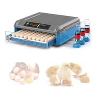 Incubateur d'œufs entièrement automatique, incubateurs de poulet, contrôle de la température et rotation automatique des œufs, incubateur d'œufs pour l'éclosion des poulets Oeuf Canard,48