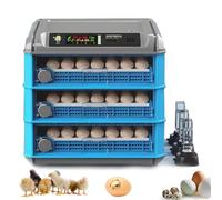 Incubateur d'œufs pour éclosion d'œufs de 16 à 500 capacités, poulet/canard/oie/caille auto-tour et contrôle de l'humidité, système d'alarme LED pour l'école, la ferme, les enseignants, les enfants