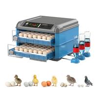 Incubateur d'œufs pour l'éclosion des Poussins, retournement Automatique des œufs et contrôle de la température, pour l'éclosion des Poulets, Canards, oies, Oiseaux 128
