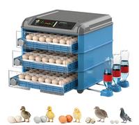 Incubateur d'œufs pour l'éclosion des Poussins, retournement Automatique des œufs et contrôle de la température, pour l'éclosion des Poulets, Canards, oies, Oiseaux 192