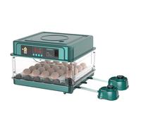 Incubateur entièrement automatique, 15/30/48 œufs avec application et humidification automatiques, idéal pour les œufs de poule, de caille et de canard (30 œufs)
