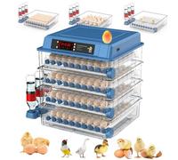 Incubateur Et Couveuse D'œUfs, Incubateur Automatique, Retournement Automatique Des œUfs + Ajout Automatique D'Eau + ContrôLe De La TempéRature, Pour Couver Le Poulet, Le Canard Et L'Oie,392egg