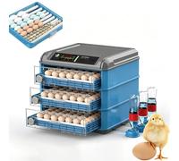 Incubateur Intelligent Pour Œufs De Volaille, Couveuse Automatique Avec Moniteur D'humidité Pour 98 À 256 Œufs - Équipement D'élevage Numérique À Grande Capacité Pour Poules, Canards