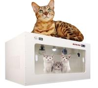 Incubateur pour Chiots Et Chatons,Grande Couveuse pour Animaux De Compagnie,Incubateur pour Chaton,Incubateur pour Chiot avec Chauffage pour Animaux De Compagnie,80x50x50cm