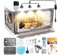 Incubateur pour chiots, incubateur pour chaton avec chauffage, incubateur pour chiots et chatons nouveau-nés
