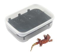 Incubateur pour reptiles, 14 compartiments, boîte d'élevage gecko | Boîte d'élevage transparente pour reptiles, transport de scorpions, araignées, utilisation en intérieur et en extérieur