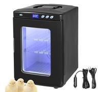 Incubateurs pour Éclosion Œufs 25L Incubateur à Œufs Avec Contrôle Numérique du Chauffage, Équipement de Laboratoire pour Reptiles et Volaille