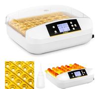 Incubato Couveuse À Œufs Incubateur Matériel D'Éclosion Automatique Électrique IN-32DDI (90 W, 42 Œufs, 30-39,5 °C, Écran LCD, Mire-Œufs)