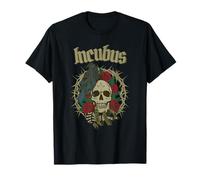 Incubus Skull Roses Épines Dark Raven Horror T-Shirt