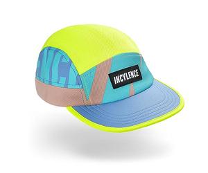 INCYLENCE Casquette de course avec bandeau anti-transpiration pour homme et | Bonnet de course respirant, séchage rapide et réglable - 100 % polyester, protection UV, taille unique (54-60 cm)