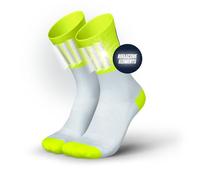 INCYLENCE Chaussettes de course High-Viz avec réflecteurs - Fonctionnelles et respirantes pour une visibilité maximale, 1 paire, V3 Canary, 39-42