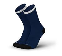 INCYLENCE Chaussettes de vélo de route - Chaussettes de vélo ultra fines avec compression légère, respirantes et coutures lisses aux orteils pour le cyclisme, 1 paire, bleu marine, 39-42
