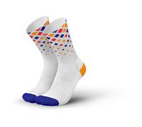 Incylence Crystals Running Chaussettes Hautes 39-42 Blanc/Bleu