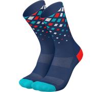 INCYLENCE - Running Crystals - Chaussettes de running - EU 47-50 - navy cyan inferno