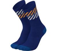 Chaussettes incylence merino light lanes bleu orange