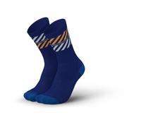 INCYLENCE - Merino Light Lanes - Chaussettes de running - EU 39-42 - navy orange