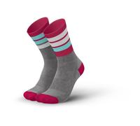 Chaussettes incylence merino strive gris rose