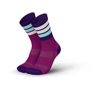INCYLENCE - Merino Strive - Chaussettes de running - EU 35-38 - magenta cyan