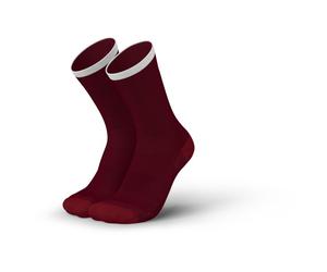 INCYLENCE - Pure V1 - Chaussettes de cyclisme - EU 47-50 - bordeaux